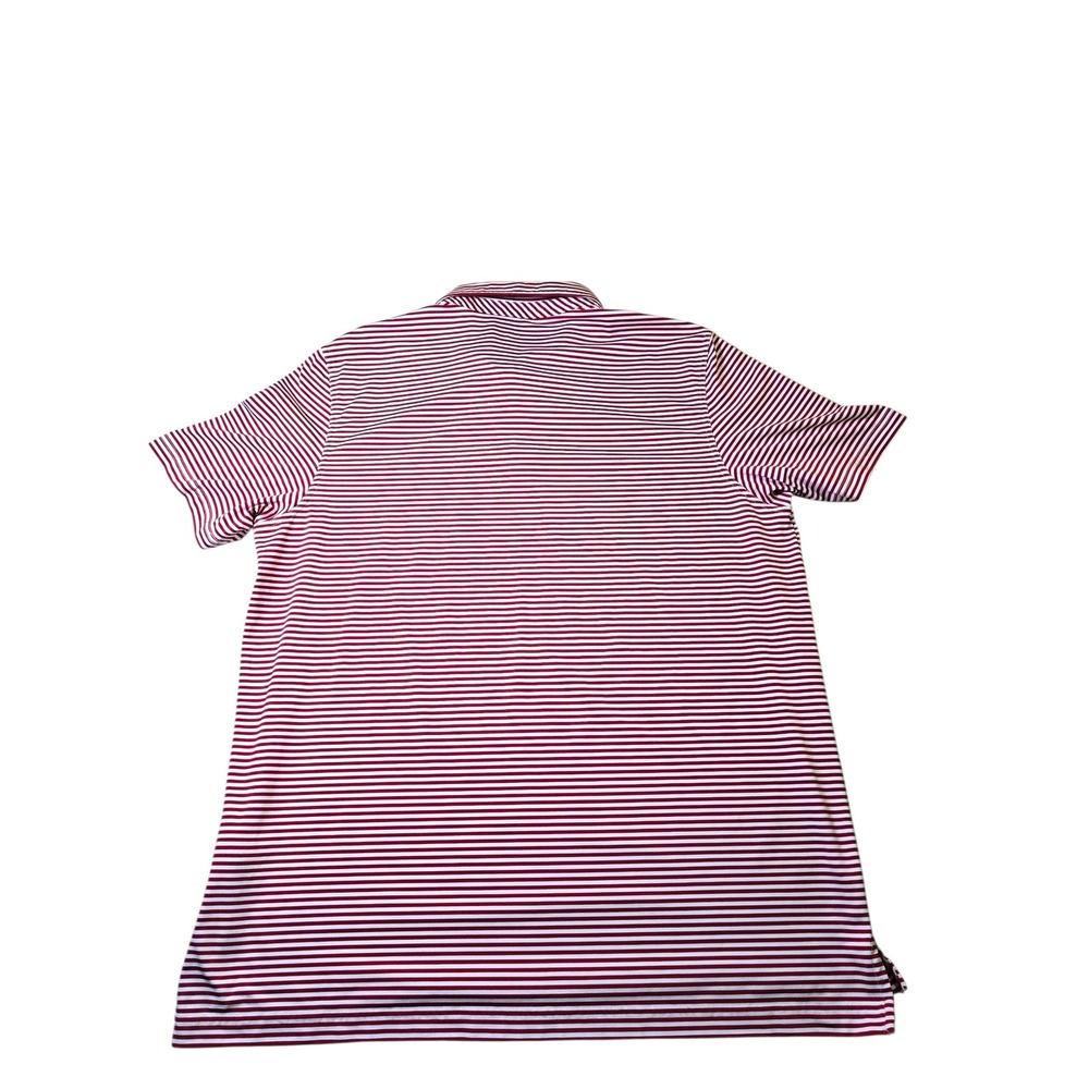 Vineyard Vines Polo Shirt Red White Stripe XL - Picture 8 of 8